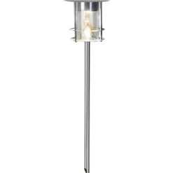 Solcellspollare Valencia Silver 64,5cm