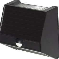 Solcellsvägglykta Wally Svart 11cm
