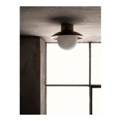 Spa plafond mässing/opalvit