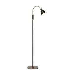 Space LED-golvlampa 1F Svart - Antik