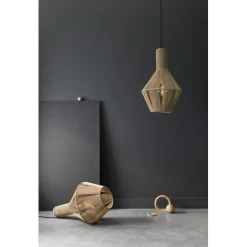 Spinn golvlampa, natur