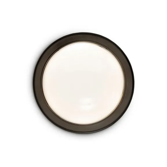 Spot Surface Round vägglampa, svart