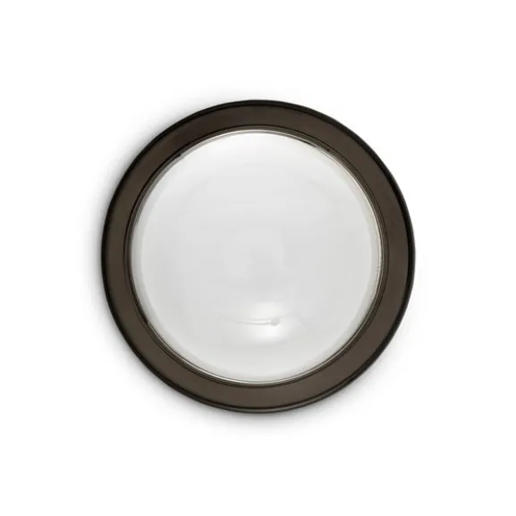 Spot Surface Round vägglampa, svart