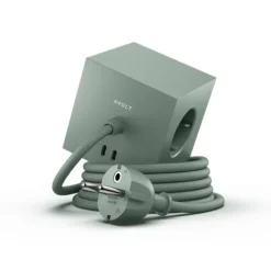 Square 1 USB-C/magnet grenuttag, Oak Green 1,8m