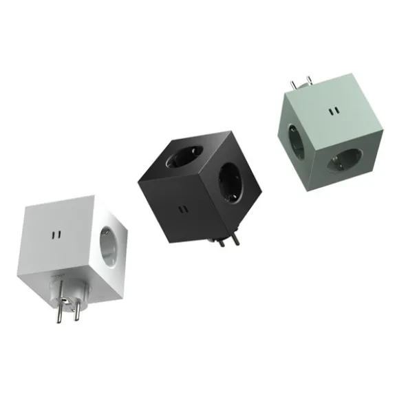 Square 2 USB/grenuttag, Gotland Gray
