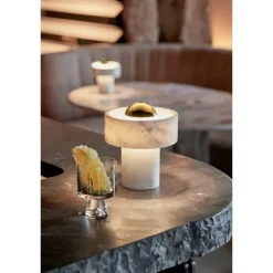 Stone portabel bordslampa LED
