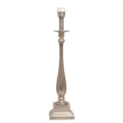 Strada lampfot Hög Antik Silver 14cm