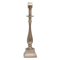 Strada Lampfot Låg Antik Silver 11,5cm