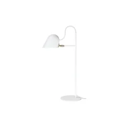 Streck bordslampa, vit/mässing