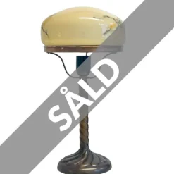 Strindbergslampa bord, Art deco