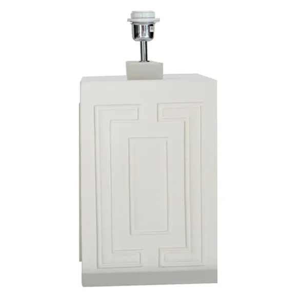 Stucco Lampfot Vit matt 24cm