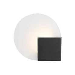 Sun Vägglampa Svart strukturlack