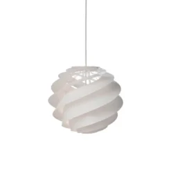 Swirl 3 small pendel, vit 32cm