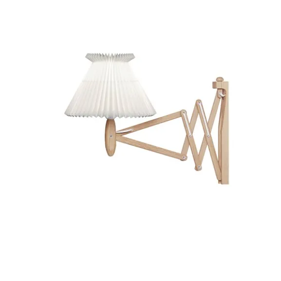 Table/wall lamp, black, incl. shade 6-17