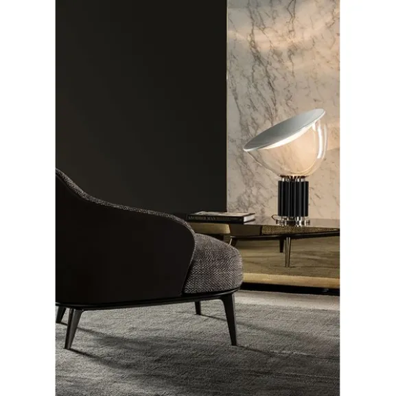 Taccia LED bord/golvlampa, svart