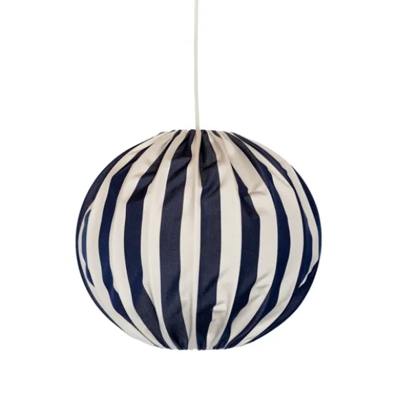 Taklampa Capri D45 s/v E27 5m IP44 blå/vit