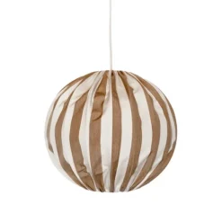 Taklampa Capri D45 s/v E27 5m IP44 taupe/vit