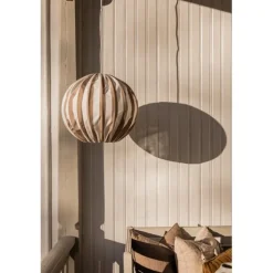 Taklampa Capri D45 s/v E27 5m IP44 taupe/vit
