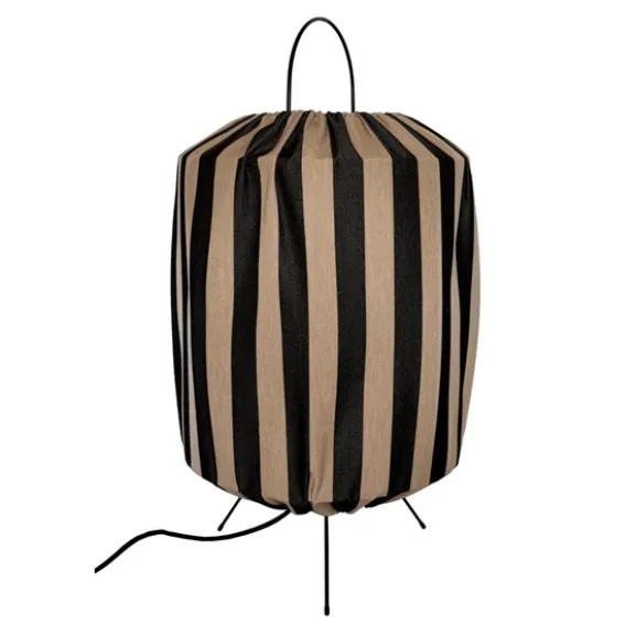 Taklampa Capri H70 s/s E27 2,5m IP44 taupe/svart