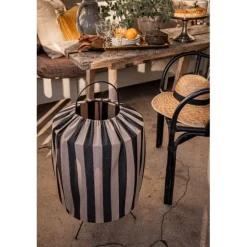 Taklampa Capri H70 s/s E27 2,5m IP44 taupe/svart