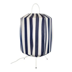 Taklampa Capri H70 s/v E27 2,5m IP44 blå/vit