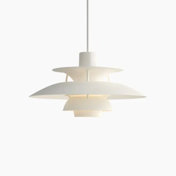 Taklampa PH 5 mini Monokrom vit