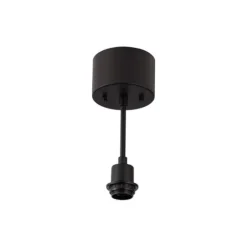 Taklampa Takupphäng E27 (plafond) svart
