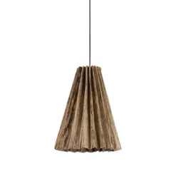 Taklampskärm Malva H45 rå jutefiber