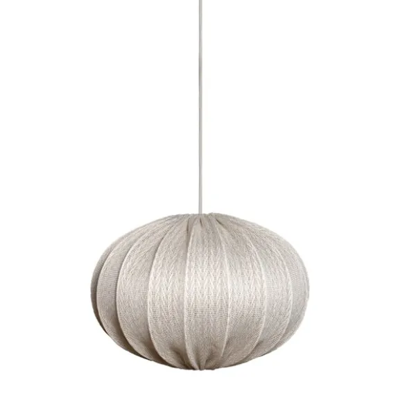 Taklampskärm Moon D58 s/v Rotan offwhite