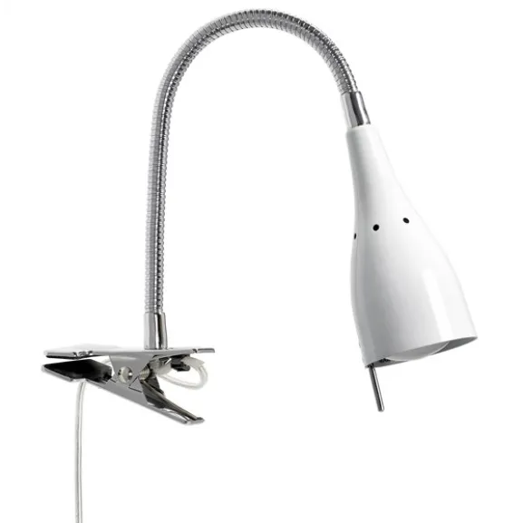 Tanum klämspot, vit 37cm