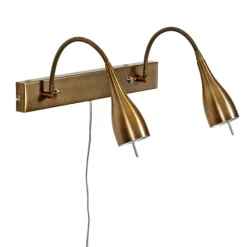 Tanum vägglampa 2-arm, oxid