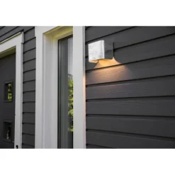 Taurus vägglampa LED, galvaniserad 12cm