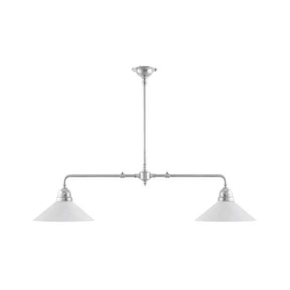 Tegnér Spelbordslampa, förnicklad mässing