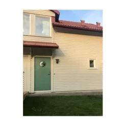 Tellus väggarmatur upp, galv/klar
