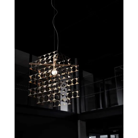 Terrace taklampa, rå mässing