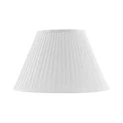 Textilskärm 30 cm, Naturvit