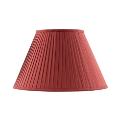 Textilskärm 30 cm, Röd