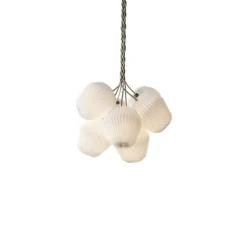The Bouquet chandelier 7 medium, vit