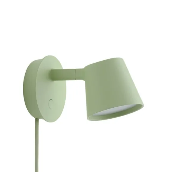 Tip vägglampa, ljusgrön