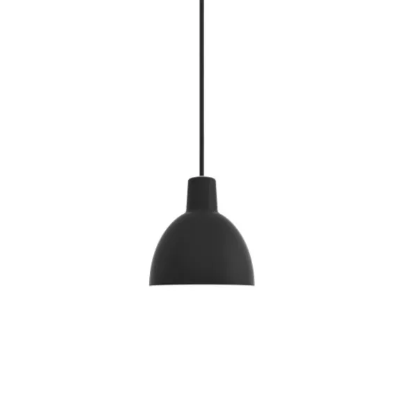 Toldbod 120 taklampa, svart 12cm