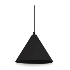 Tratt pendel, Svart IP44