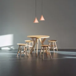 Tratten Taklampa Liten Rå koppar