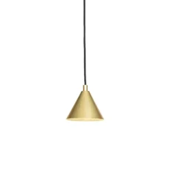 Tratten Taklampa Liten Rå mässing