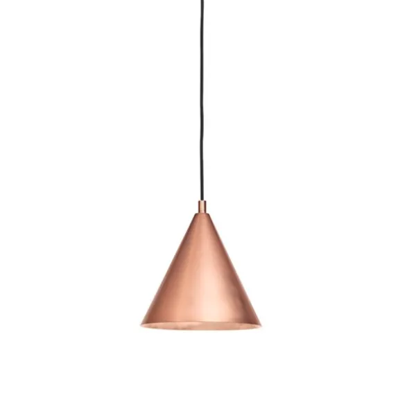 Tratten Taklampa Stor Rå koppar