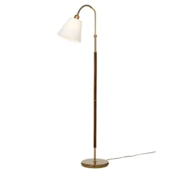 Tullgarn golvlampa, oxid/valnöt 145cm