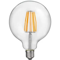 UNI-LEDISON XL glob 125mm klar E27 2W 2200K dimbar