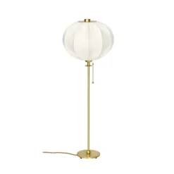Uno classic bordslampa, slipad mässing 56cm