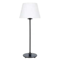 Uno lampfot, svart 56cm