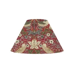 Uno lampskärm 32 Strawberry Thief Crimson/Slate