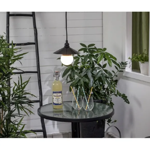 Upphäng 5m E27 utomhusbruk, svart